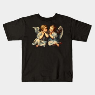 Angels - Renaissance Painting Vintage Putto Kids T-Shirt